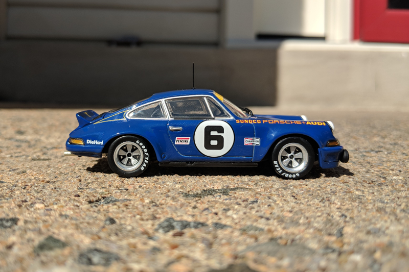 Illustration for article titled Blue Monday: 1973 Porsche 911 RSR